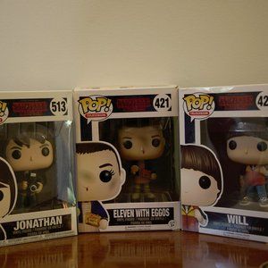 COPY - Stranger Things Pop Figure 3-Pack